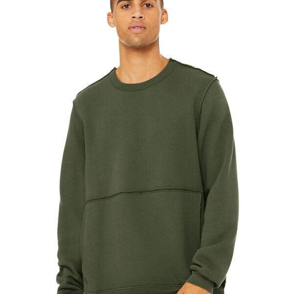 FWD Fashion Raw Seam Crewneck Sweatshirt Thumbnail