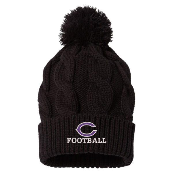 Chunk Twist Cuffed Beanie Thumbnail