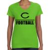 Women's V-Neck Fine Jersey Tee Thumbnail
