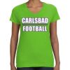 Women's V-Neck Fine Jersey Tee Thumbnail